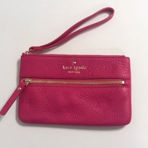 Pink Kate Spade Wristlet